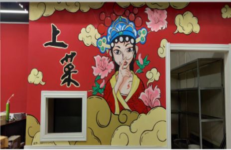 佳县墙体彩绘的发展和应用