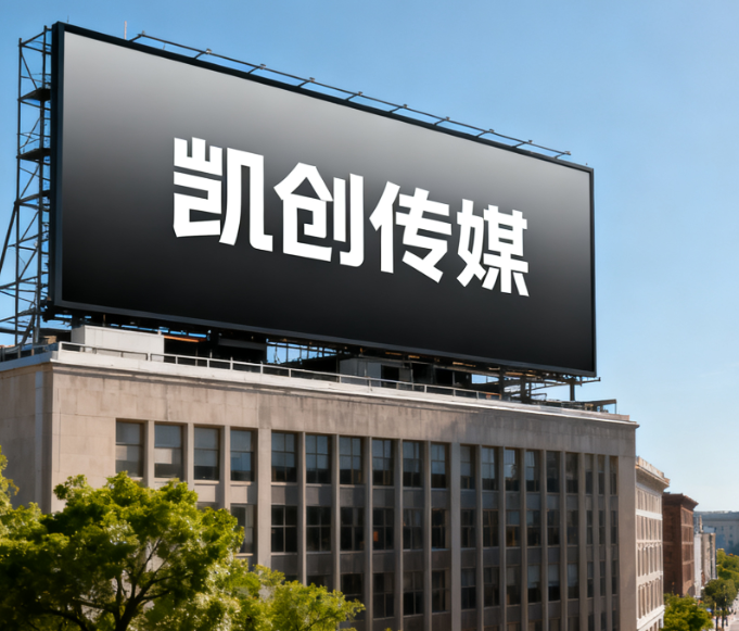佳县户外广告牌的设计与制作