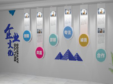 佳县企业文化墙需要传递什么办公文化？