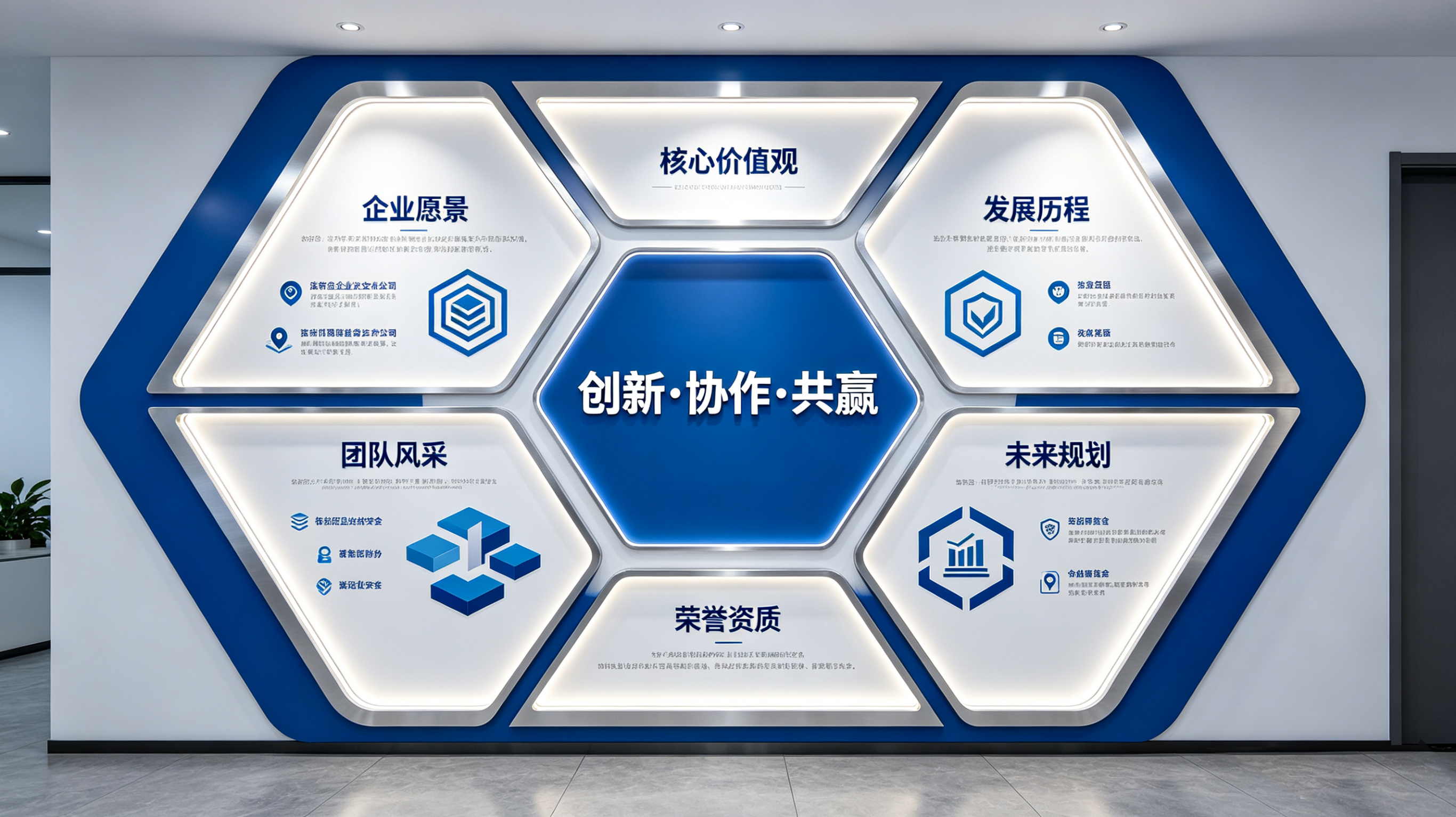 佳县企业文化墙六边形避坑指南（新手常犯5个错误）